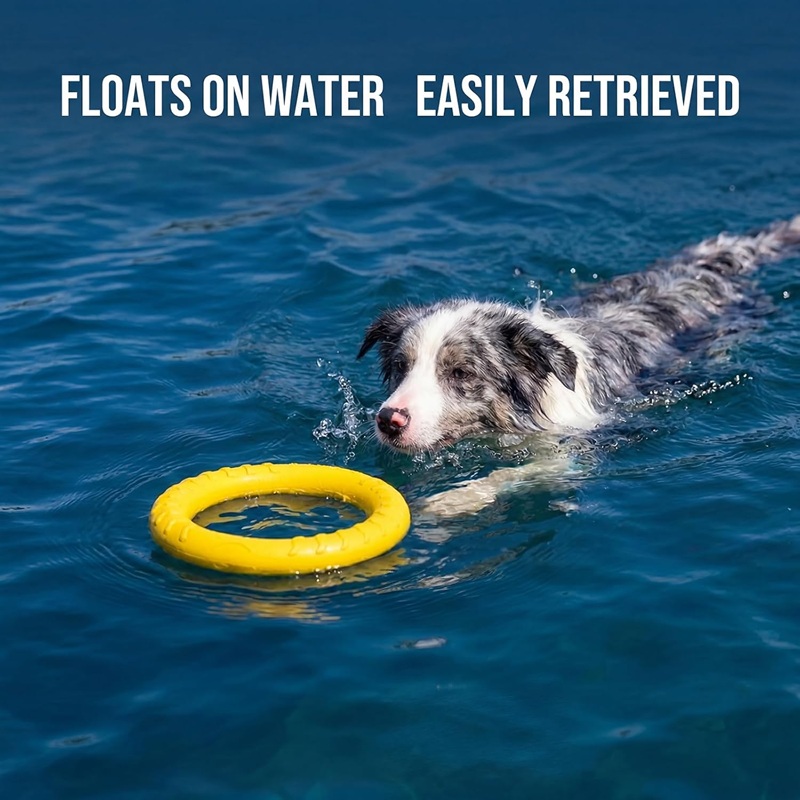 Indestructible Dog Chew Toy - Dog Toys Pet Flying Discs EVA