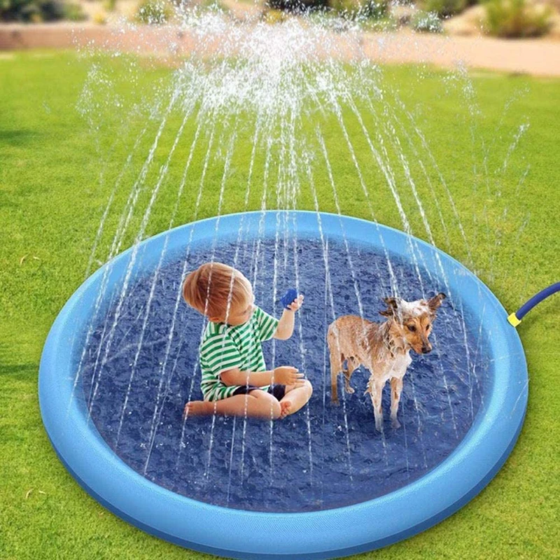 Dog Toys - Dog Water Play Mat Splash Pad