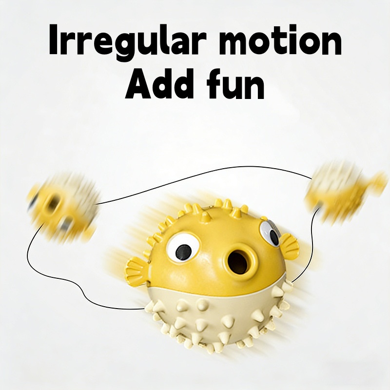 Interactive Bouncing Fish Trea - огляд і ціна Dog Puzzle Feeder Toy