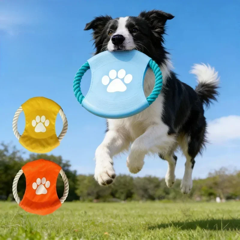 Internet Celebrity Pet Cotton  - огляд і ціна Flying Disc Dog Training Toy