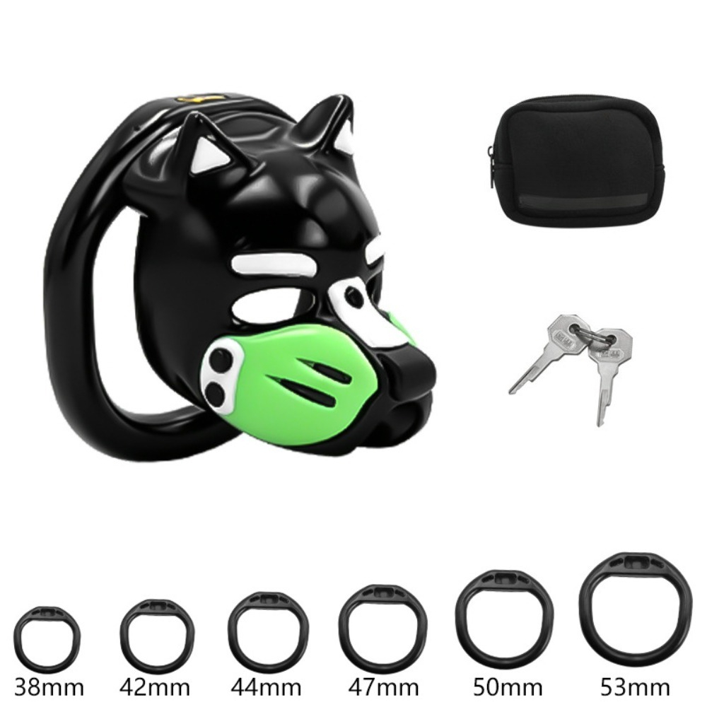 New Dog Head Chastity Cage wit - огляд і ціна Dog Toys