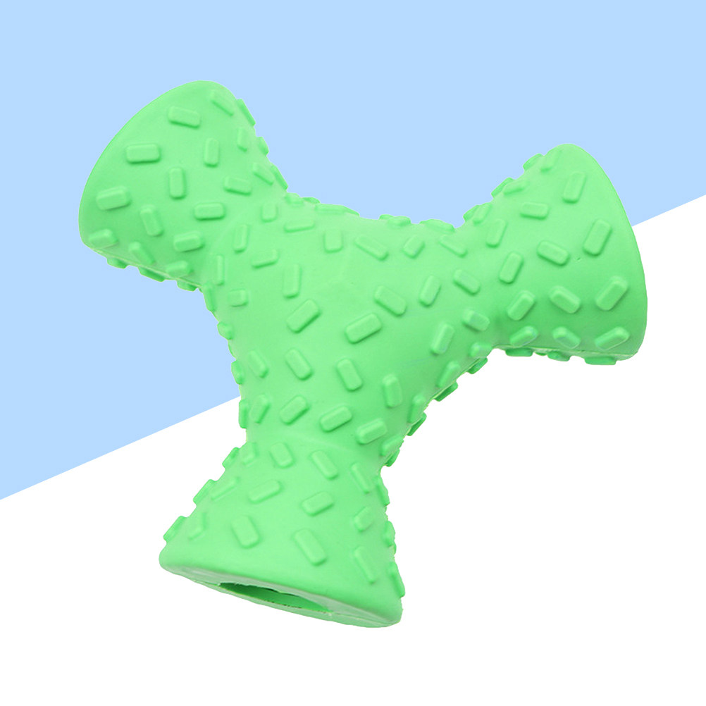 1Pcs Dog Chew Rubber Triangle  - огляд і ціна Rubber Treat Dispensing Dog Toy