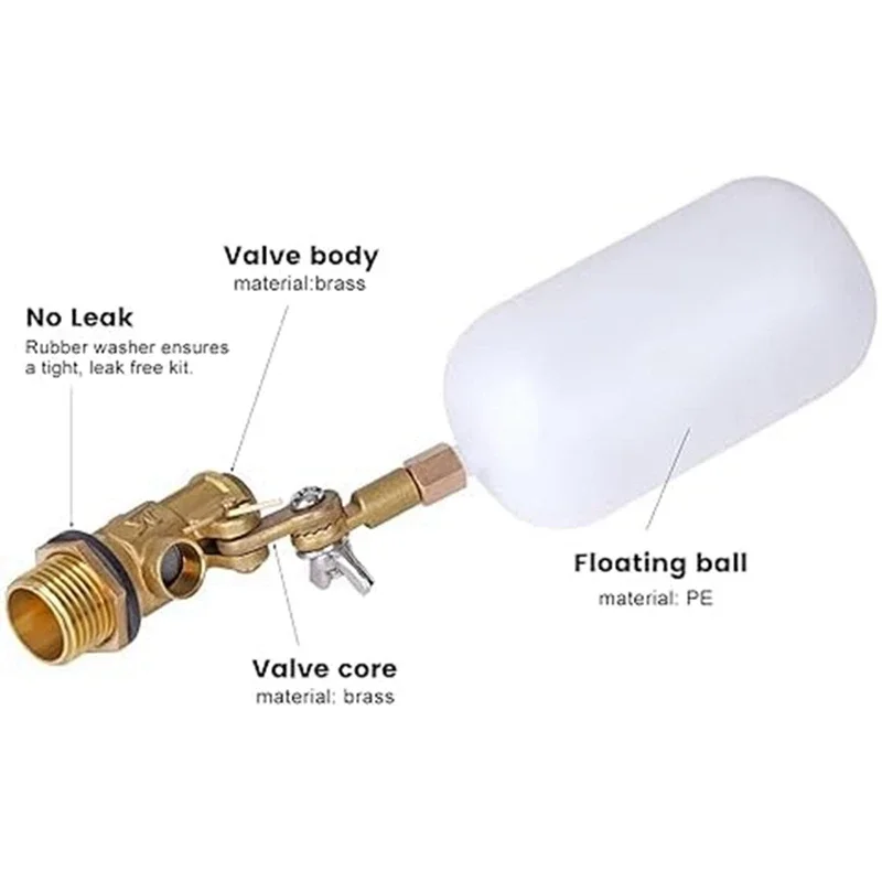 1/2 Inch Float Valve, For Pond - огляд і ціна Aquarium
