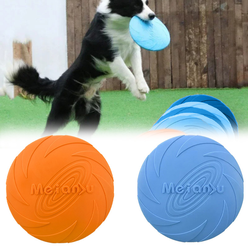 Multicolor Frisbeed Dog Toy 22 - огляд і ціна Flying Disc Dog Training Toy