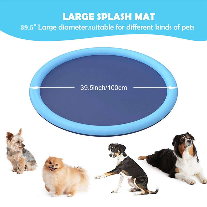 Dog Water Play Mat Splash Pad  - огляд і ціна Dog Toys