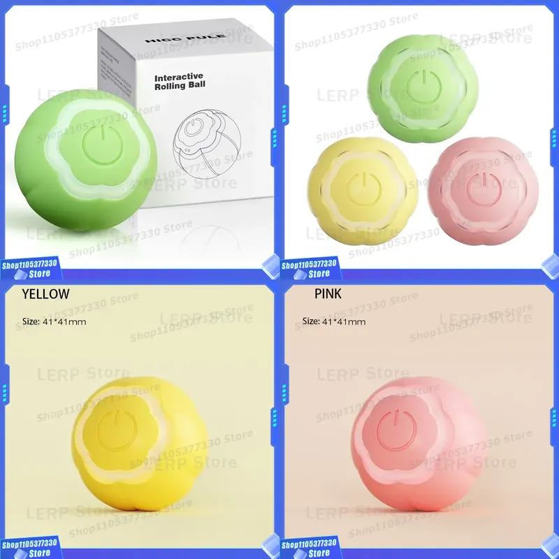 OEM Colorful Light Moving Ball - огляд і ціна Automatic Moving Dog Ball