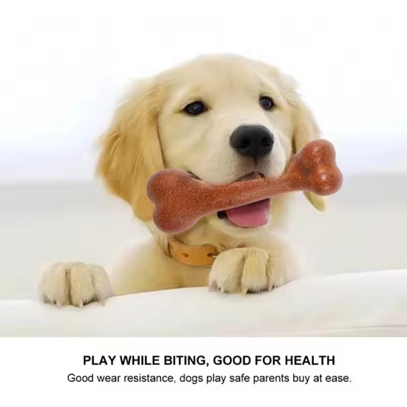 Beef Flavor Dog Chew Toy Simul - огляд і ціна Teeth Cleaning Dog Chew Bone