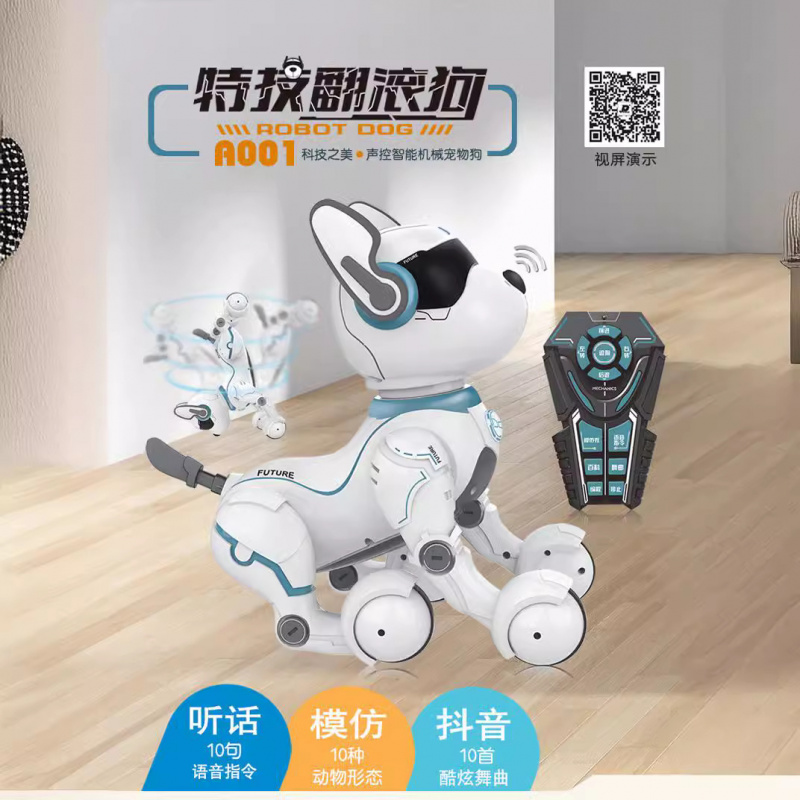 Remote Control Robot Dog Progr - огляд і ціна Dog Toys